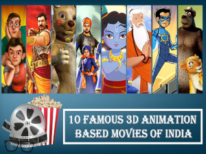 3D Animation Based Movies of India