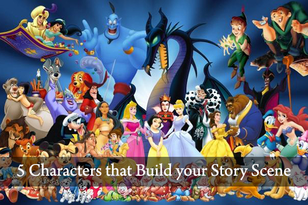 types of Characters that Build your Story Scene for animation