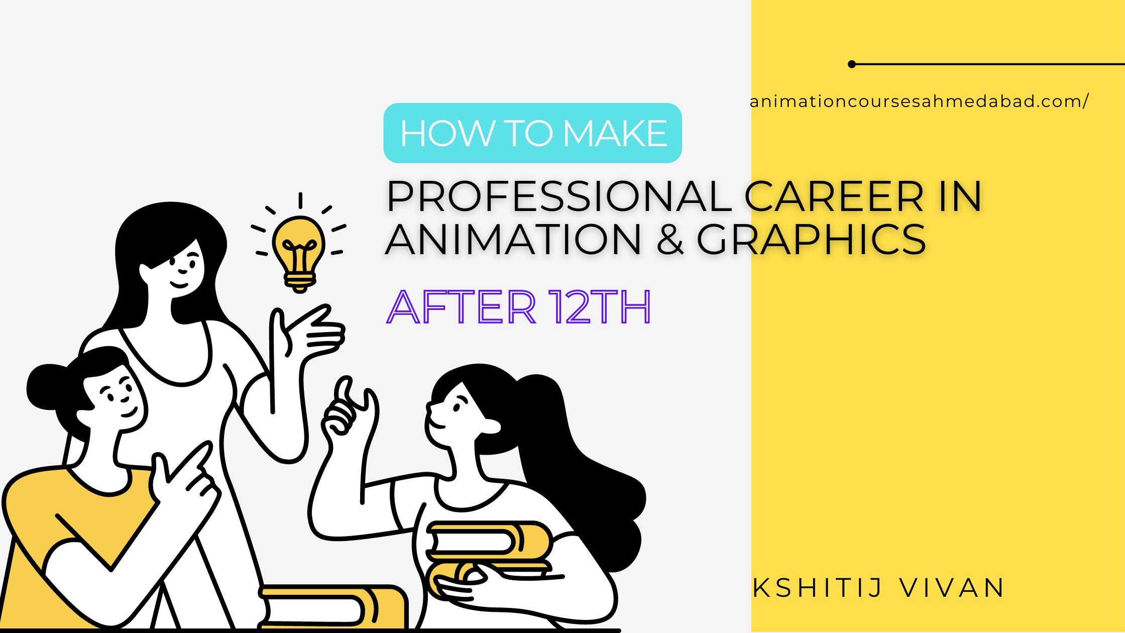 How to make a professional career in 3d animation & graphic design after 12th