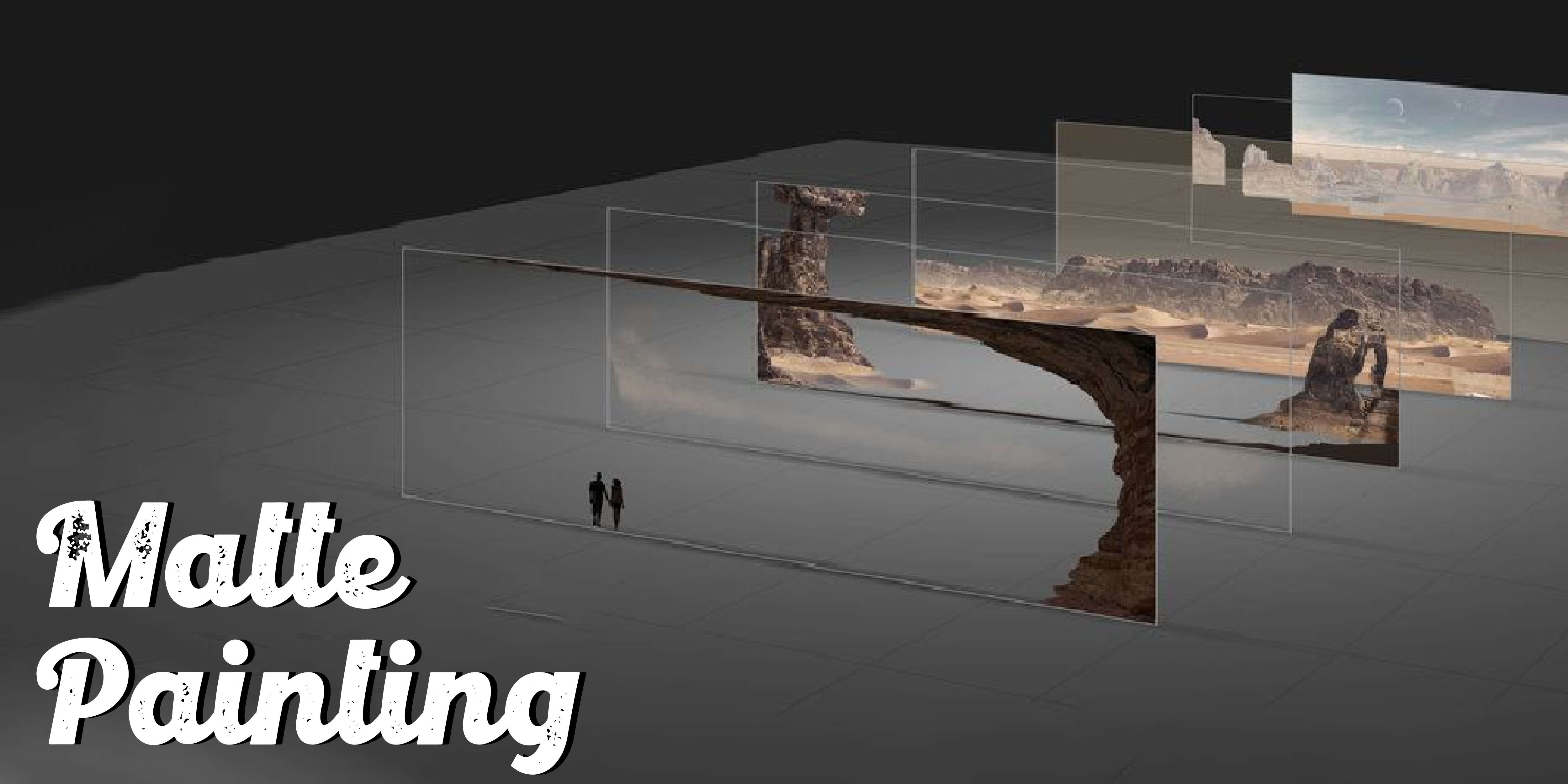 Matte painting workshop:- Kshitij Vivan Institute, Ahmedabad