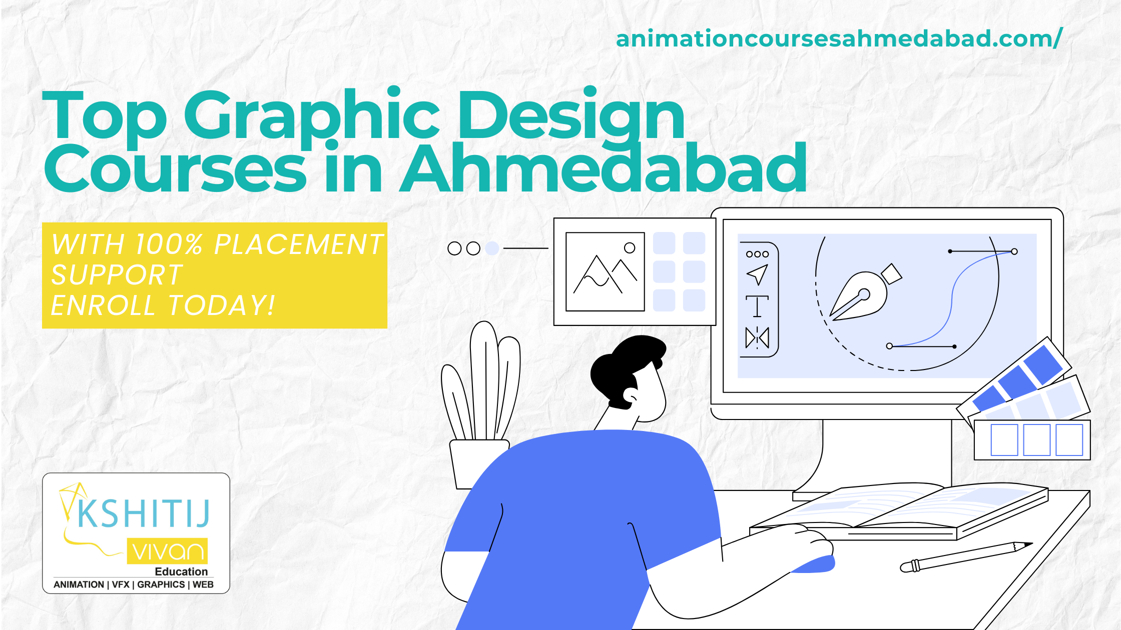Top Graphic Design Courses in Ahmedabad with Placement Support (2025)