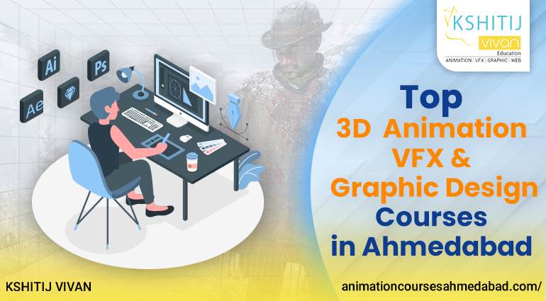 Image Title 3d  Animation , VFX & Graphic Design Courses in Ahmedabad